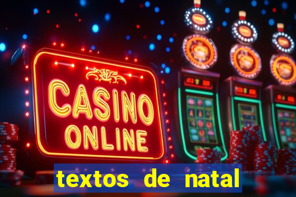 textos de natal para leitura